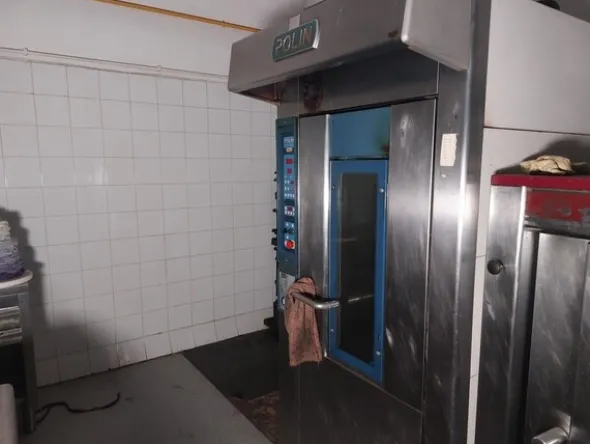8#8062 Forno a gas Polin