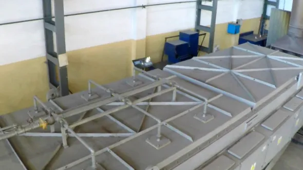 Forno a nastro FORNI INDUSTRIALI