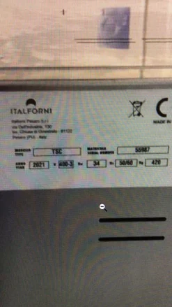 Forno a tunnel stone elettrico TSC Italforni