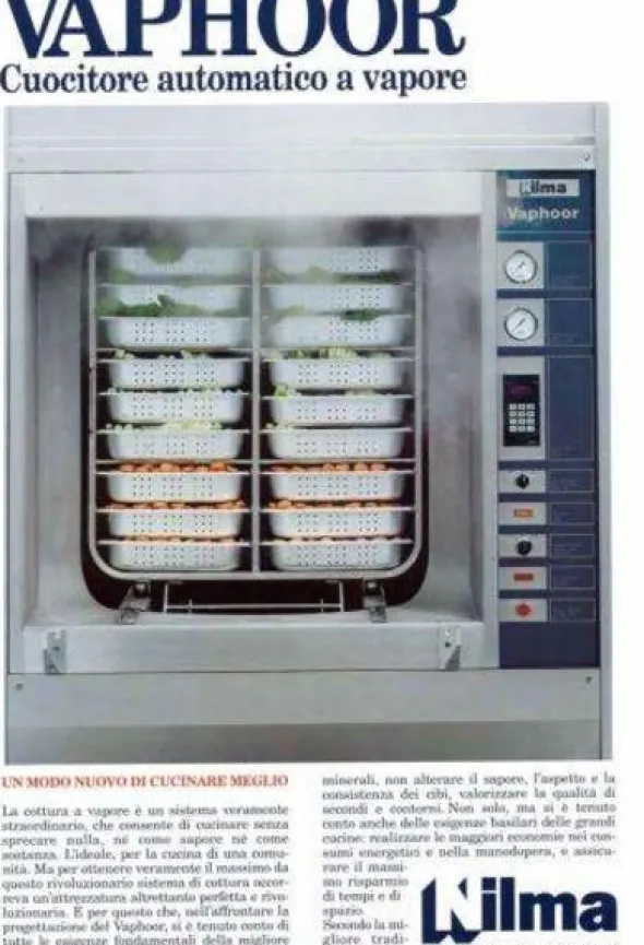 86#4068 Forno a vapore Nilma
