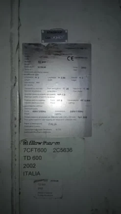 18#3726 Forno Blowtherm