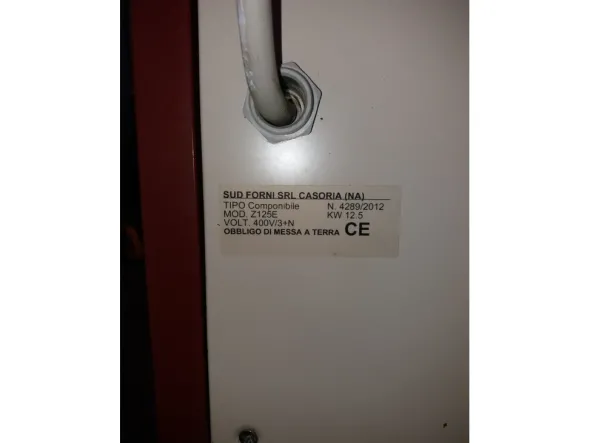 Forno componibile completo di base con piano d’appoggio