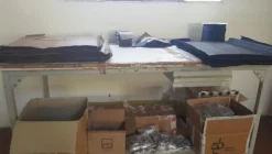 1#4044 Forno di essiccazione Omac e macchinari per lavorazione pelli