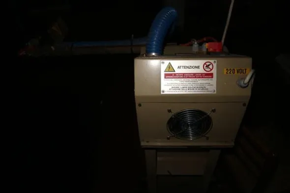 1#4044 Forno di essiccazione Omac e macchinari per lavorazione pelli