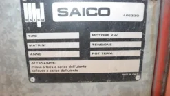 185#5049 Forno di verniciatura Saico