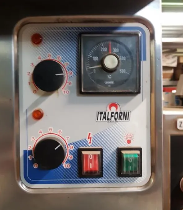 2#4264 Forno elettrico Italforni professionale in acciaio inox