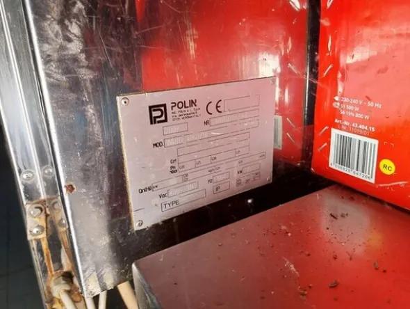 62#8391 Forno elettrico Polin