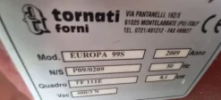 18#8391 Forno elettrico Tornati Europa