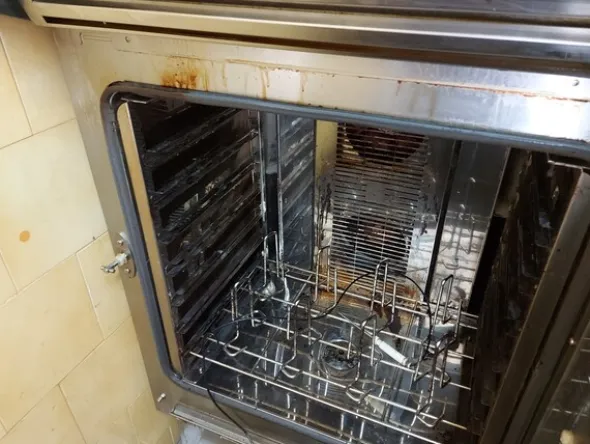 2#7951 Forno in acciaio Eka