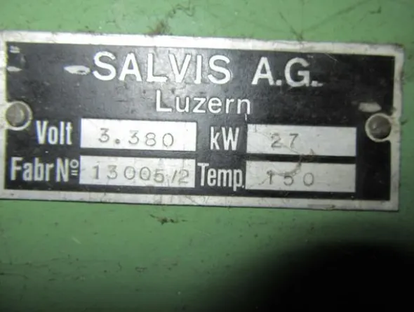 33#3866 Forno industriale Salvis