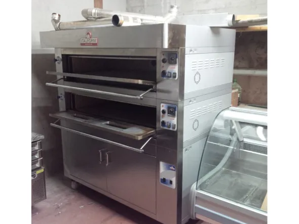 FORNO ITALFORNI EC6 anno 2010 tutto in inox. Seminuovo!