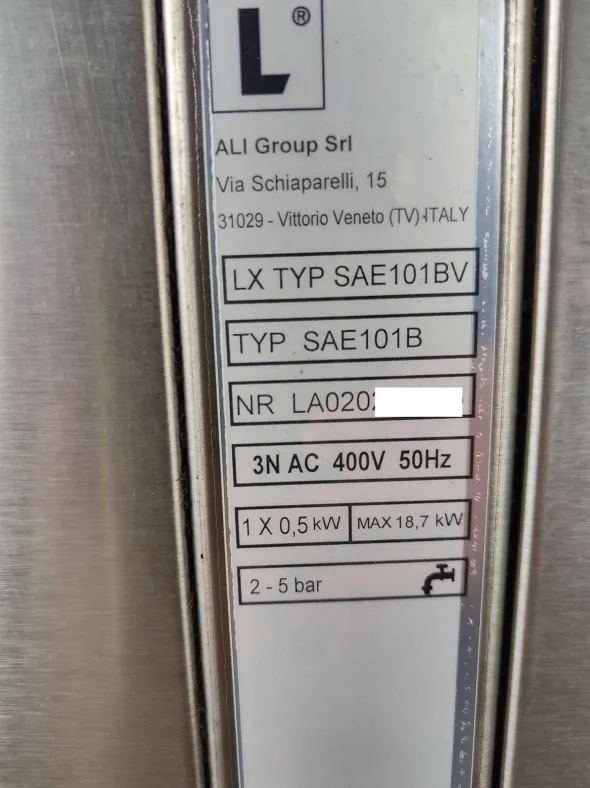 FORNO LAINOX SAPIENS 10 TEGLIE ANNO 2023