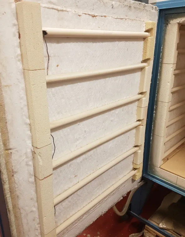 Forno per ceramica e vetro