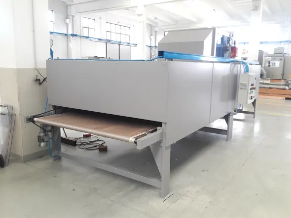forno per tessuti a tre passaggi