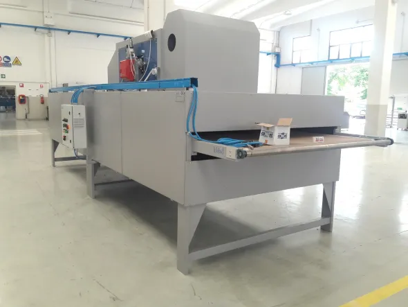 forno per tessuti a tre passaggi