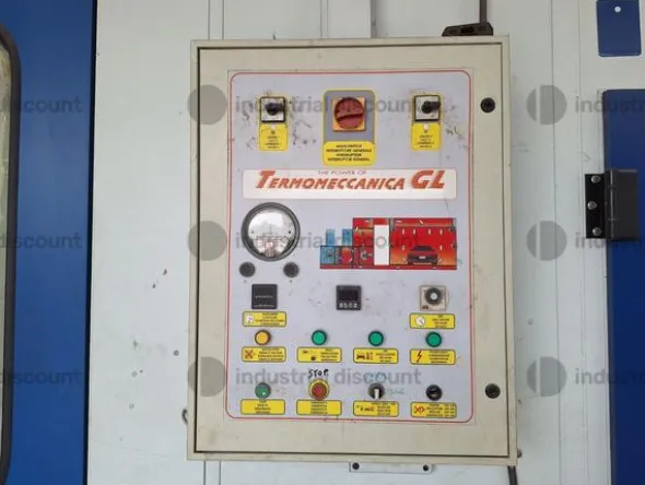 1#9294 Forno per verniciatura a gas