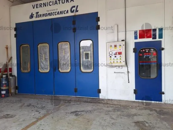 1#9294 Forno per verniciatura a gas