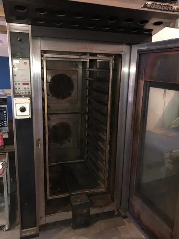 7#3408 Forno ventilato a gas