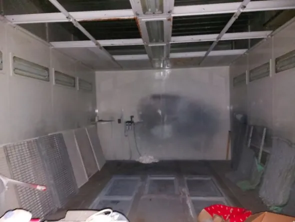24#7842 Forno verniciatura Saico e impianto aspirazione