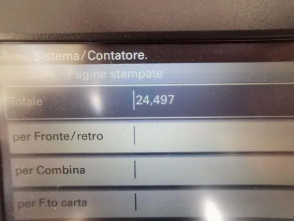 7#5293 Fotocopiatore Utax P5035INR