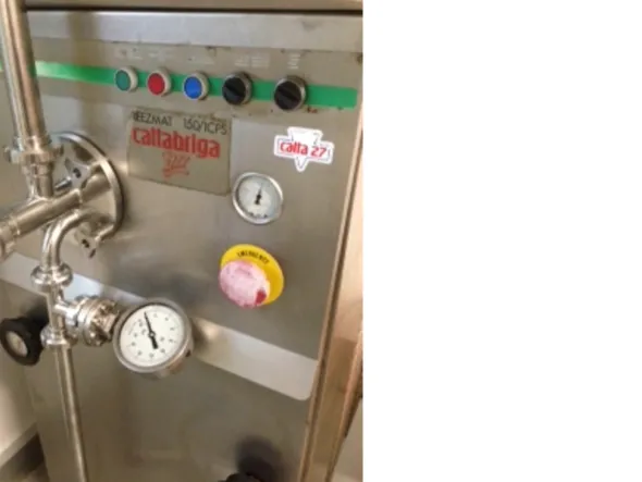 FREEZER CONTINUO PER GELATO USATO