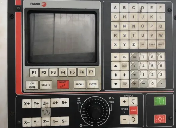 FRESA KR CNC CONTROLLO FAGOR 8030M