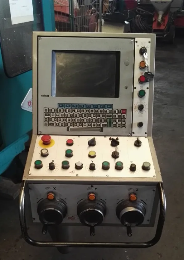FRESATRICE A BANCO FISSO OMV MOD. BFC 1050