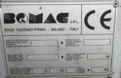 FRESATRICE CNC BOMAC MOD. FBL 1000 CNC