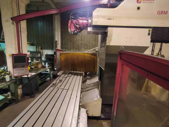 Fresatrice LAGUN 2005asse X 4.000 - Y 1.200 - Z 1.500