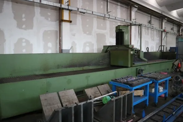 4#5252 Fresatrice Sachman e macchinari lavorazione ferro