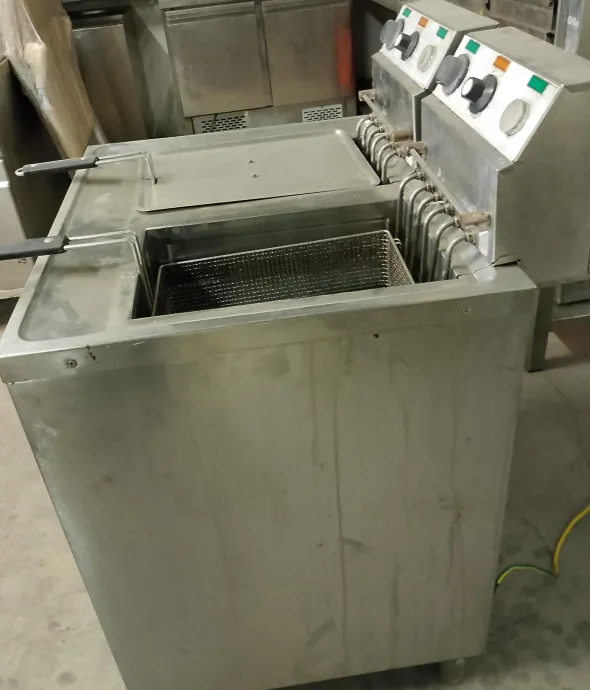 friggitrice a gas e friggitrice elettrica
