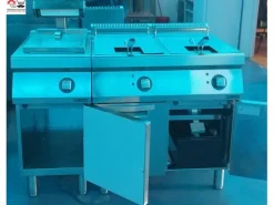 Friggitrice Zanussi 2 vasche e scaldapatate