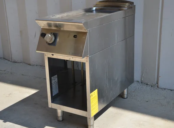 Fry top liscio a gas - Giorik mod. FLG92GC