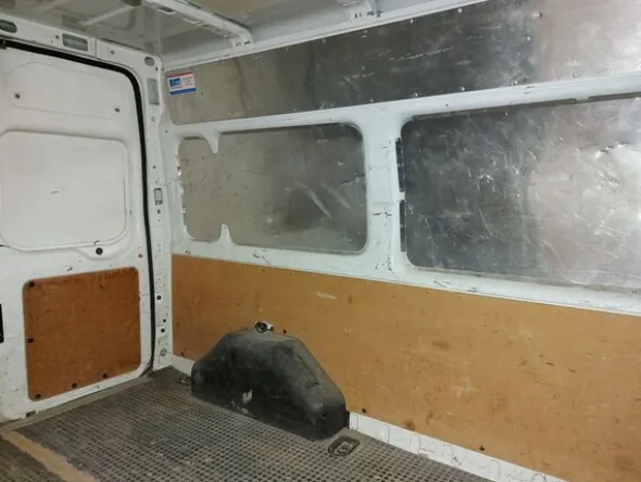 12#6186 Furgone Ford Transit
