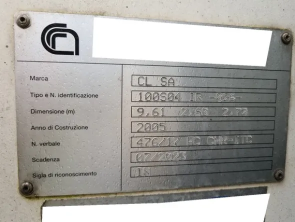 4#6481 Furgone Ivecoetranspallet elettrico