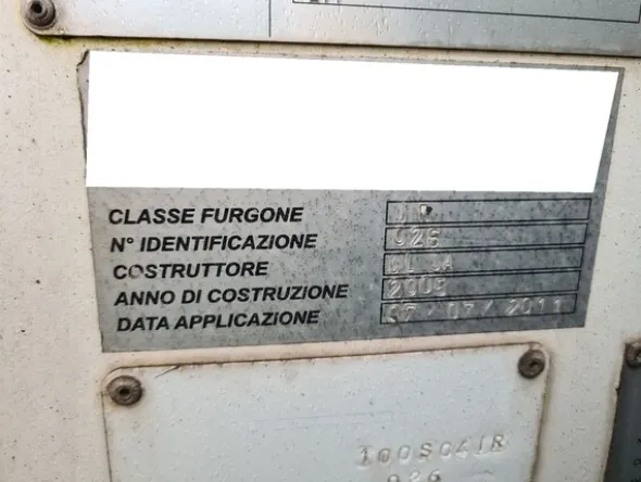 4#6481 Furgone Ivecoetranspallet elettrico