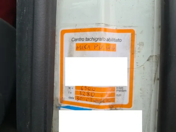 4#6481 Furgone Ivecoetranspallet elettrico