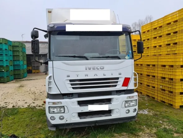4#6481 Furgone Ivecoetranspallet elettrico