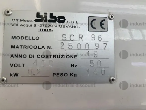 1#9906 Fustellatrice automatica Bibo FCA 93/3