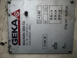 GEKA Puma 80/E