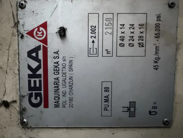 GEKA Puma 80/E