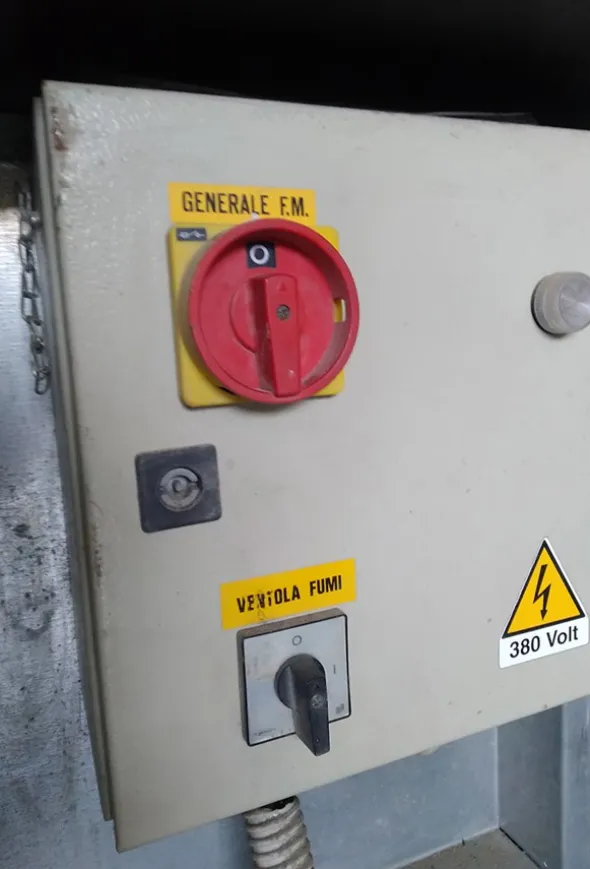 Generatore aria calda a legna Fabbri F85