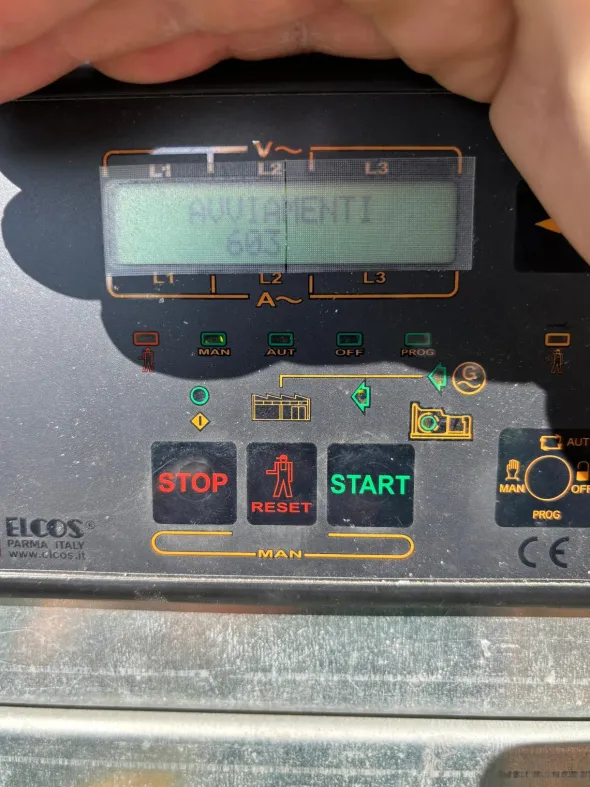 Generatore MEC gruppo elettrogeno da 600 kva