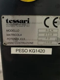 3#8965 Generatore Tessari