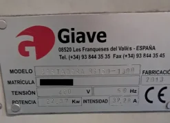 GIAVE RG 160 1300 | Taglia-ribobninatrice (anno 2013)