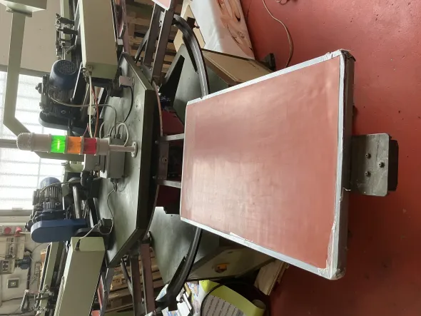 Giostra serigrafica due colori 6 piani di stampa