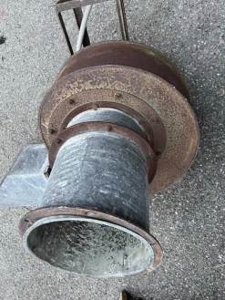 Girante e motore da 0,75 Hp per impianto aspirazione