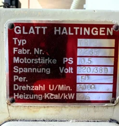 GLATT HATTINGEN MODEL TR2
