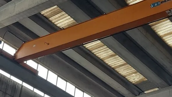 16#6222 Gru a ponte Demag
