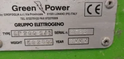 Gruppo eletrrogeno Green Power GP 200